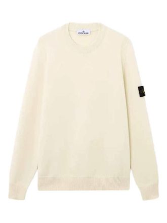Stone Island gestreepte logo trui