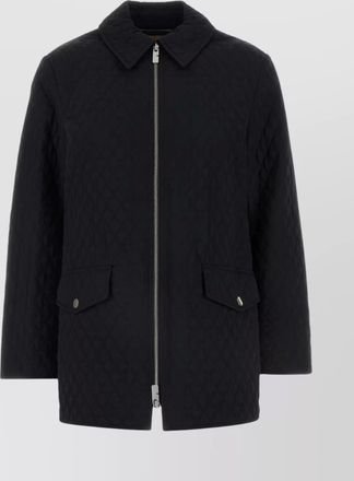 Burberry nylon fitted jacket