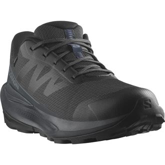 Salomon Wanderschuh SALOMON ELIXIR TOUR WP, Herren, Gr. 42,5, blau (schwarz navy, blau nights, grisaille), Synthetik, Textil, Schuhe Wanderschuh, wasserdicht