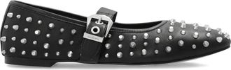 AllSaints Holly ballerinas met studs - Zwart