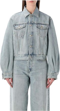 Haikure Simon Jacket - Dames - Spijkerjassen - Blauw - M - Denim - Jassen