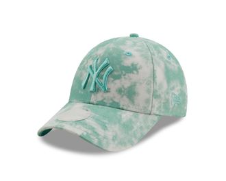 New Era New York Yankees MLB Tie Dye Green 9Forty Adjustable Women Cap - One-Size