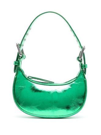by FAR Mini Soho Metallic Leather Shoulder Bag