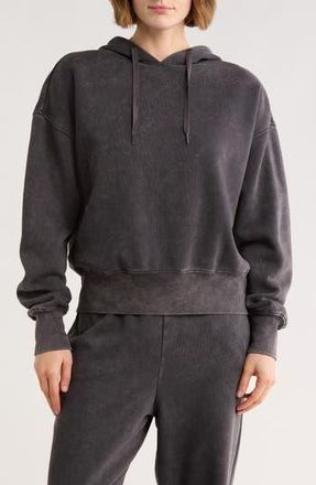 Marika Marin Oversize Fleece Hoodie in Phantom at Nordstrom Rack, Size Medium