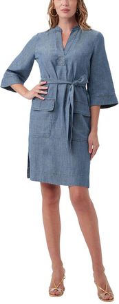 Trina Turk Kahiki Linen-Blend Dress