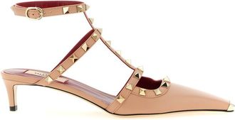 Valentino Garavani Pink Rockstud Pumps
