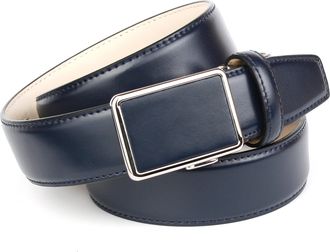 Anthoni Crown Herren 17080 Gürtel, Blau (Blau 080), 100