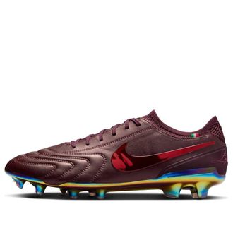 Nike Tiempo Legend 10 Elite LUXE FG Port Wine Bright Crimson FZ1487-600