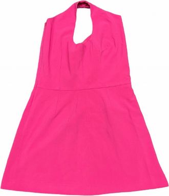 French Connection Whisper Envelope Dress In Wild Rosa