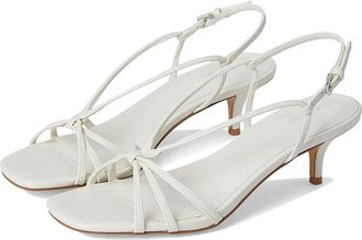 Calvin Klein Poeta Womens Sandals Ivory : 7.5 M, Faux Leather