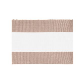 KASANOVA Tovaglietta segnaposto decorativa 35x50 cm cotone beige
