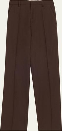 HommeGirls Straight Leg Wool Pants