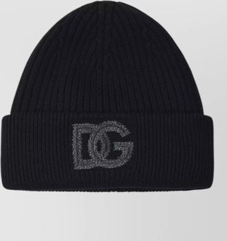 Dolce & Gabbana ribbed beanie