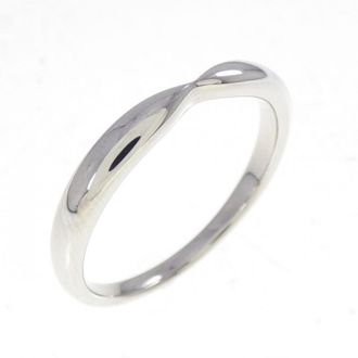 Tiffany & Co. Silver Platinum 950 Band Ring (Pre-Owned)