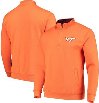Colosseum Mens Colosseum Orange Virginia Tech Hokies Tortugas Logo Quarter-Zip Jacket at Nordstrom, Size Xx-Large
