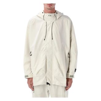 Oakley Heren, Jassen, Beige, Maat: XL Nylon