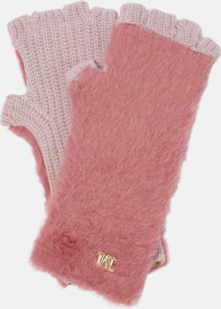 Max Mara Manny teddy fingerless gloves