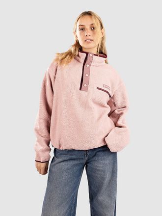Columbia Helvetia II Cropped Half Snap Fleece Half-Zip Fleece Pullover pink