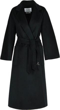 Max Mara Ludmilla Black Cashmere Coat