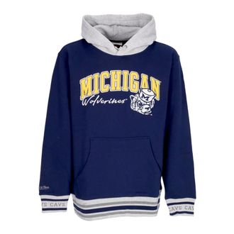 Mitchell & Ness Hombre, Sudaderas, Azul, Talla: M