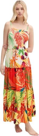 Desigual Donna, Abiti, Multicolore, L, new