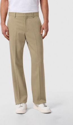 Billionaire Boys Club Wide-Leg Pure Virgin Wool Trousers with Mid-Rise Waist