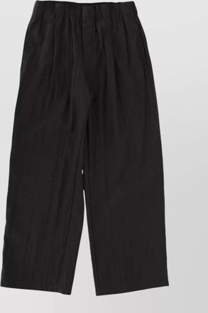 Our Legacy pleated wide leg tailored shorts