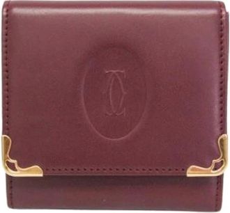 Cartier Pre-owned Coin Purse - - Pre-owned - Donna - Rosso - ONE SIZE