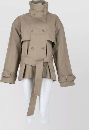 Rotate short trench jacket