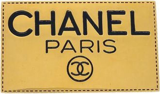 Chanel Spilla con logo 1990-2000 - Oro