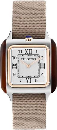 Briston Streamliner White Dial Ladies Watch 252030.PRA.T.2.NT