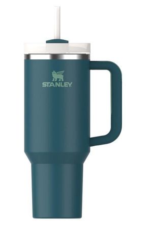 Stanley The Quencher H2.0 Flowstate 40-Ounce Tumbler in Coastal Teal at Nordstrom