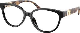 Michael Kors Half Moon Bay Optisch Montuur - Dames - Brillen - Zwart - 55 MM - Accessoires