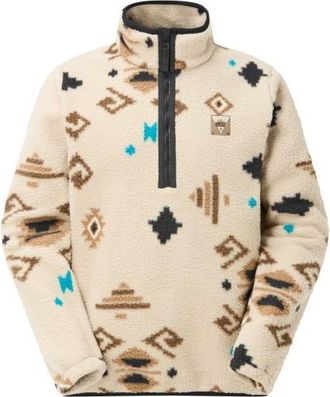 Picture Kimag Printed 1/4 Fleece Fleecepullover f&uuml;r Herren | beige
