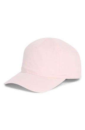 Kate Spade New York spade cotton & linen baseball cap in Pink Lupine 680 at Nordstrom Rack