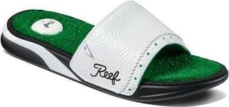 Reef Mulligan Golf Slide in Green at Nordstrom Rack, Size 8
