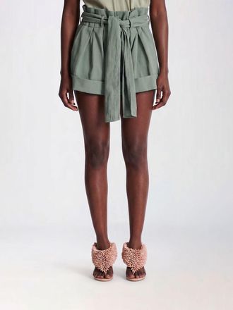 Balmain Pantaloncini in gabardine di cotone