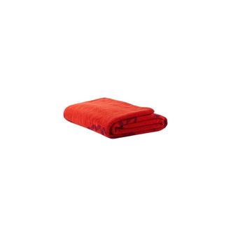 Kenzo Home, Heren, Rood, ONE Size, Katoen, Tijger Jacquard Strandlaken