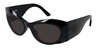 Balenciaga BB0394S 003 Womens Sunglasses Black Size 59