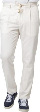 Gran Sasso Broeken - Heren - Slim Fit Broeken - Beige - M - Broeken