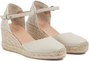 L.k. Bennett Marissa Espadrille Wedge Sandal in Ecru at Nordstrom Rack, Size 11Us / 41Eu