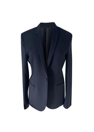 Armani Navy Blue Single Breasted Blazer Size S