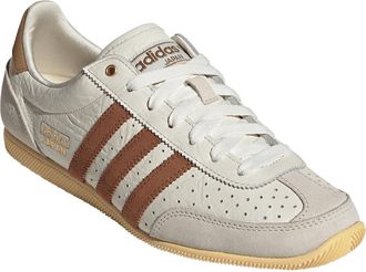 adidas Japan Low Top Sneaker in Off White/Bronze/Brown at Nordstrom, Size 12.5