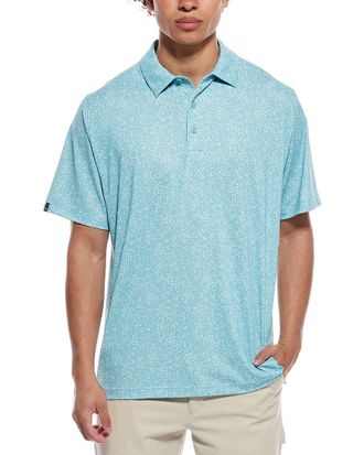 Callaway All Over Chevron Printed Polo Shirt