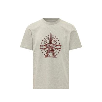 Kenzo KENZO Eiffel Tower Design Graphic-print T-shirt