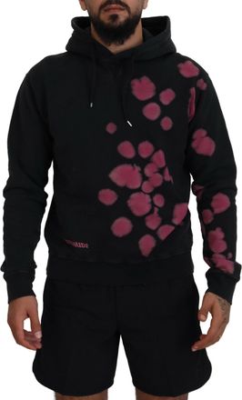 Dsquared2 Dsquared&sup2; Tie Dye Cotton Hooded Sweatshirt Mens Sweater (Pre-Owned)
