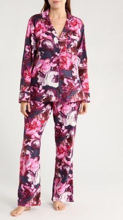 Ted Baker Flannel Long Pajamas in Painted Bloom at Nordstrom Rack, Size Large