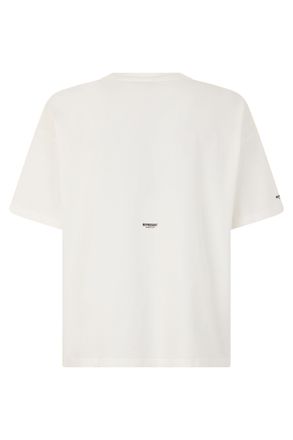 Represent Mens T-Shirt With Chest Logo White Flat Cotton T-Shirts And Polos