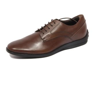 Tod's Allacciato Fondo Gomma Urbano 27B - Heren - Nette schoenen - Bruin - 40 EU - Leer - Schoenen