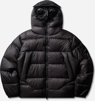 C.P. Company Men s D.D. Shell Explorer Lens Down Jacket Black